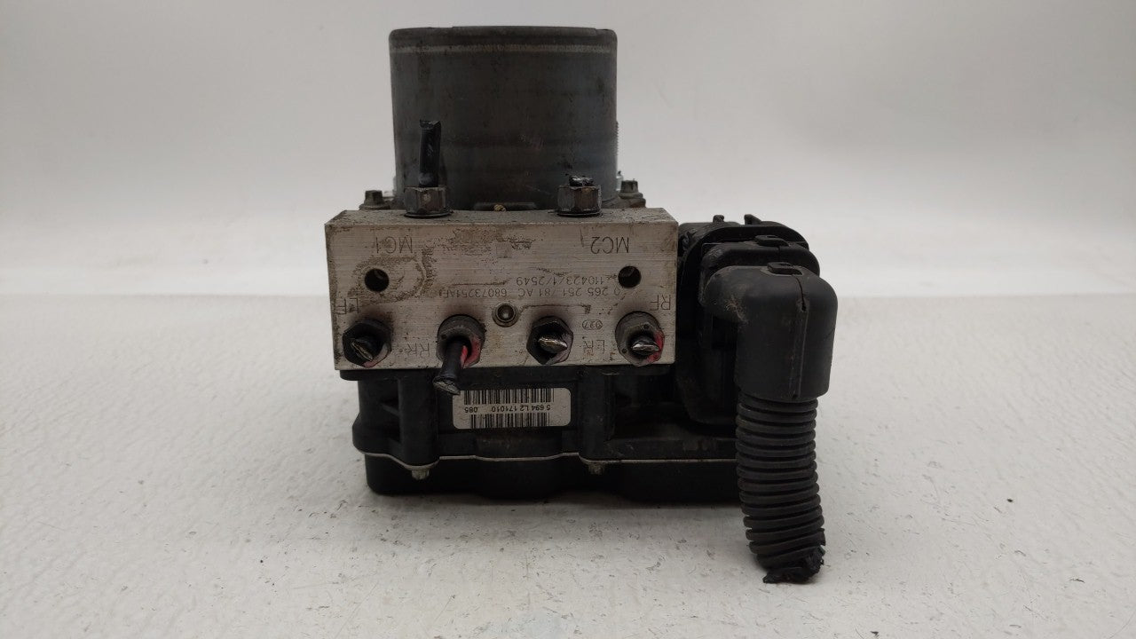 2012-2013 Fiat 500 ABS Pump Control Module Replacement P/N:P68249079AA 68073251AI, 68073251AG, 0 265 252 587 Fits Fits 2012 
