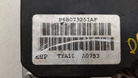2012-2013 Fiat 500 ABS Pump Control Module Replacement P/N:P68249079AA 68073251AI, 68073251AG, 0 265 252 587 Fits Fits 2012 