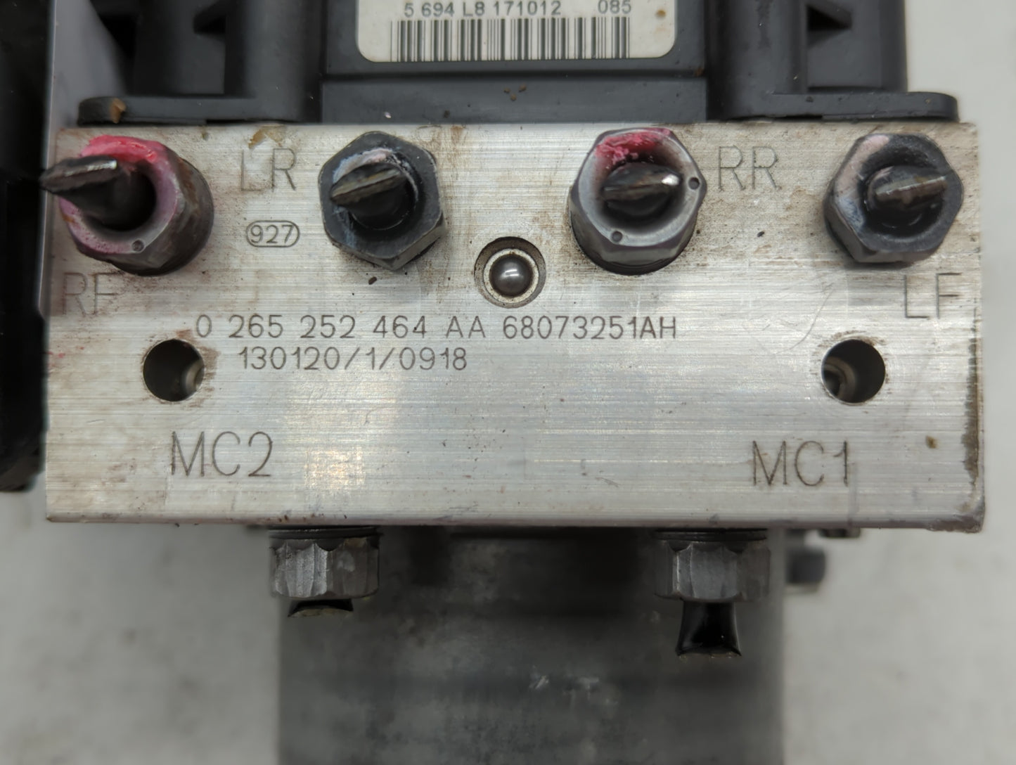 2012-2013 Fiat 500 ABS Pump Control Module Replacement P/N:68073251AH P68249079AA, 68073251AI, 68073251AG Fits Fits 2012 201
