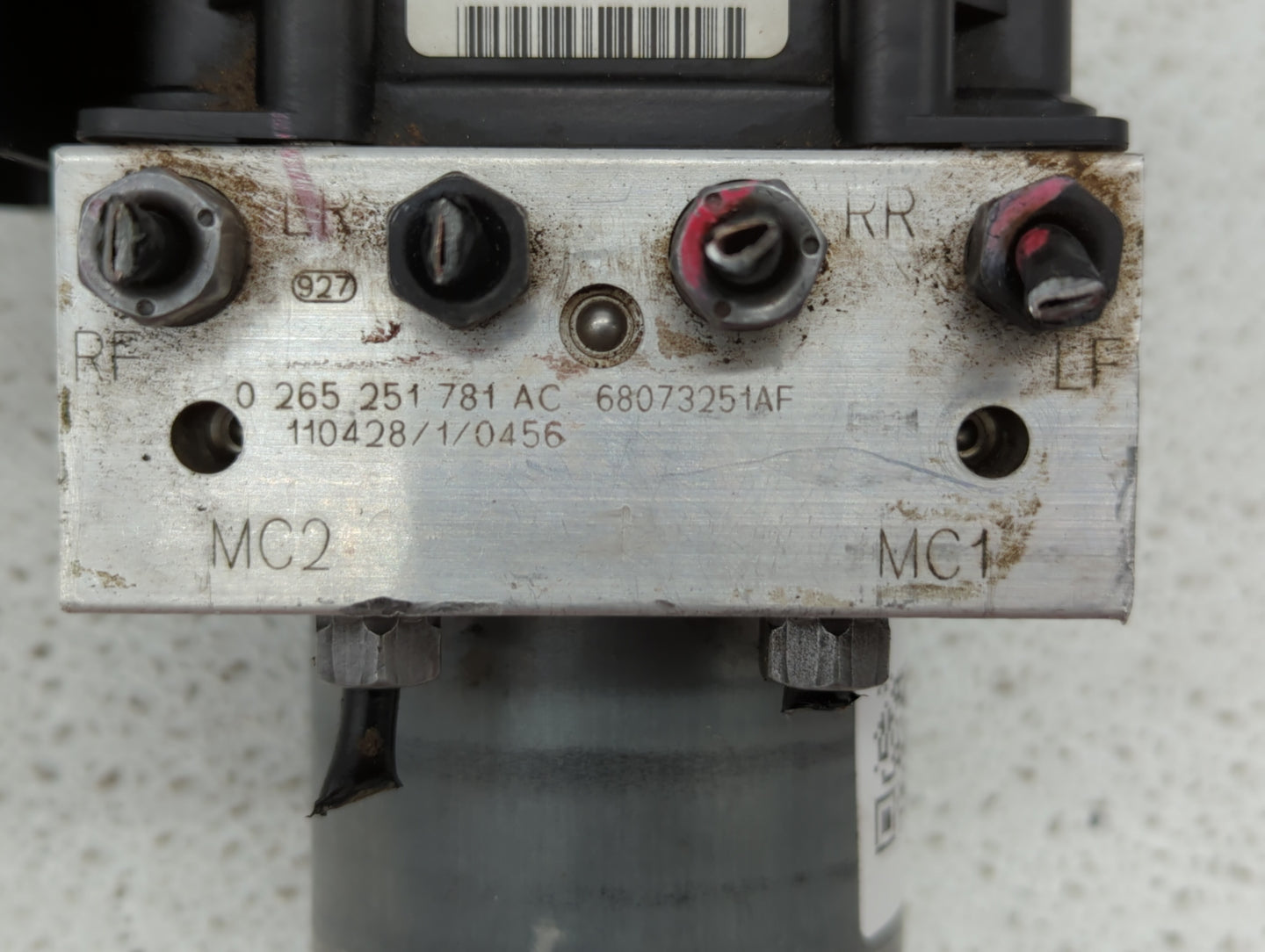 2012-2013 Fiat 500 ABS Pump Control Module Replacement P/N:68073251AH P68249079AA, 68073251AI, 68073251AG Fits Fits 2012 201