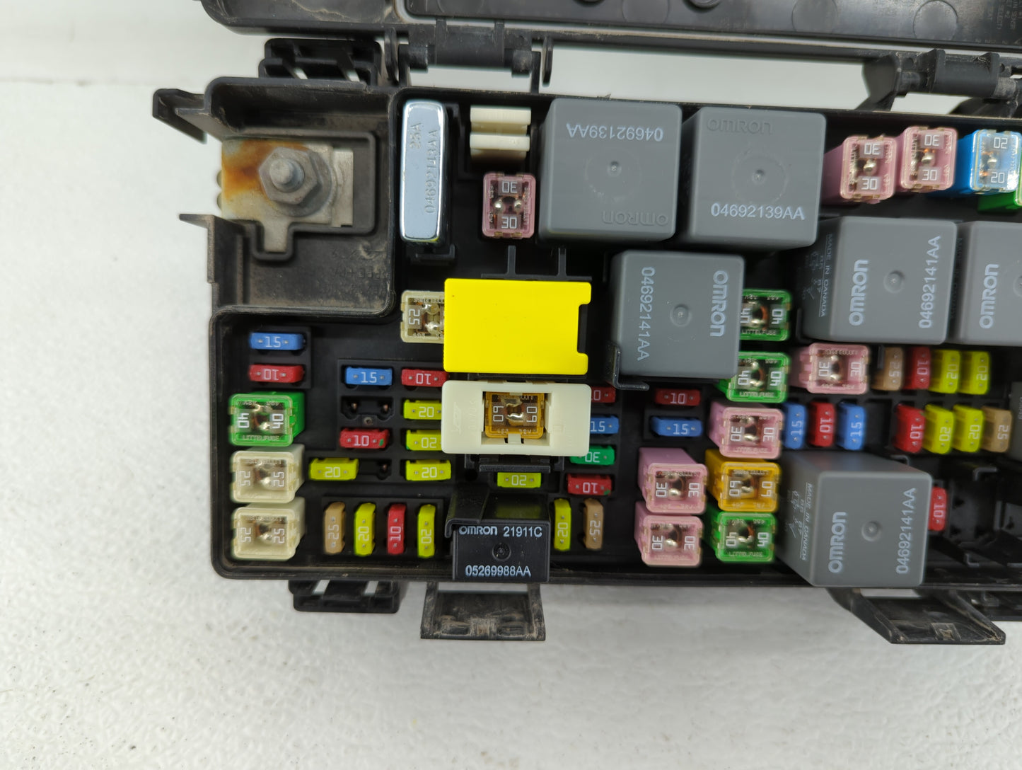 2012-2017 Fiat 500 Fusebox Fuse Box Panel Relay Module Fits Fits 2012 2013 2014 2015 2016 2017 OEM Used Auto Parts - Oemused
