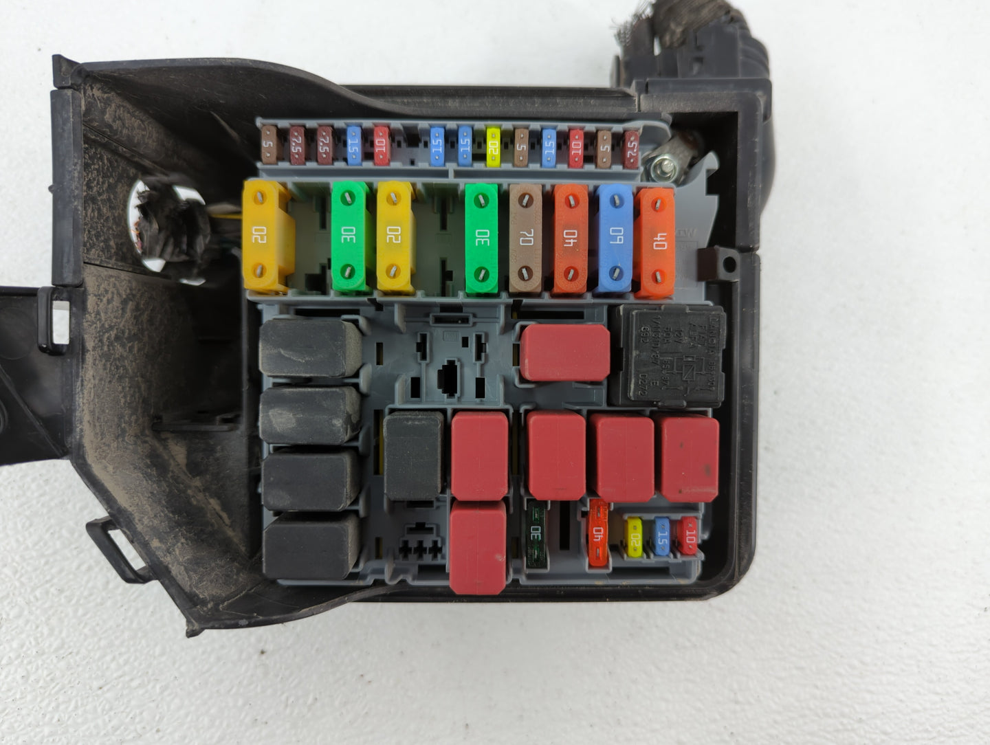 2012-2017 Fiat 500 Fusebox Fuse Box Panel Relay Module P/N:53100999 Fits Fits 2012 2013 2014 2015 2016 2017 OEM Used Auto Pa