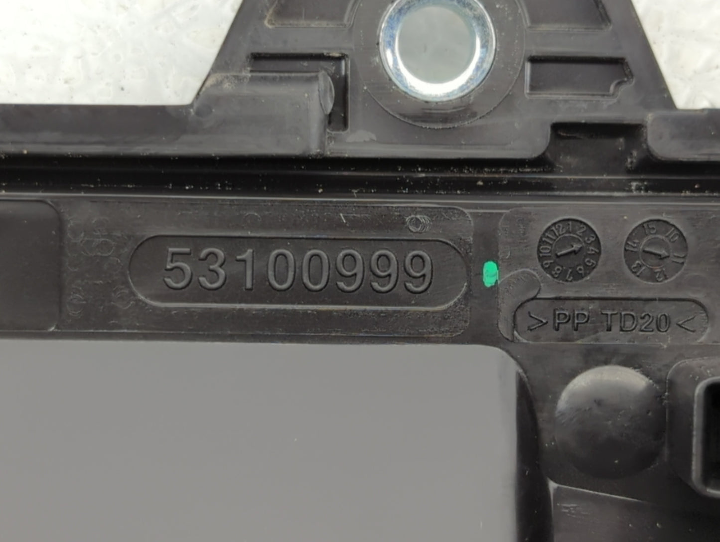 2012-2017 Fiat 500 Fusebox Fuse Box Panel Relay Module P/N:53100999 Fits Fits 2012 2013 2014 2015 2016 2017 OEM Used Auto Pa