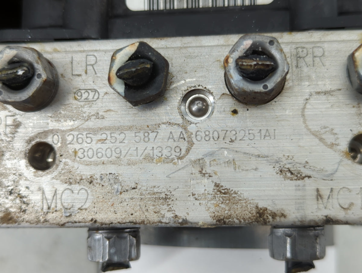 2012-2017 Fiat 500 Anti-Lock Brake ABS Pump Module Actuator OEM P/N:68073251AI 68073251AF Fits Fits 2012 2013 2014 2015 2016