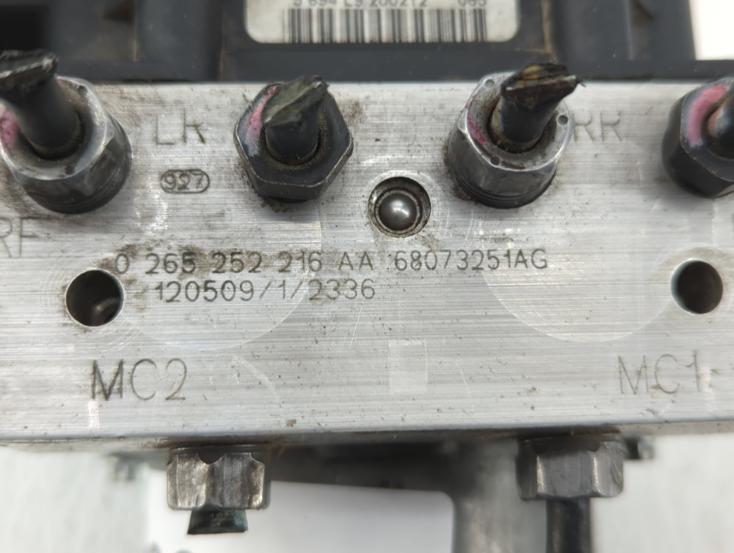 2012-2017 Fiat 500 ABS Pump Control Module Replacement P/N:68073251AG 68073351AD Fits Fits 2012 2013 2014 2015 2016 2017 OEM