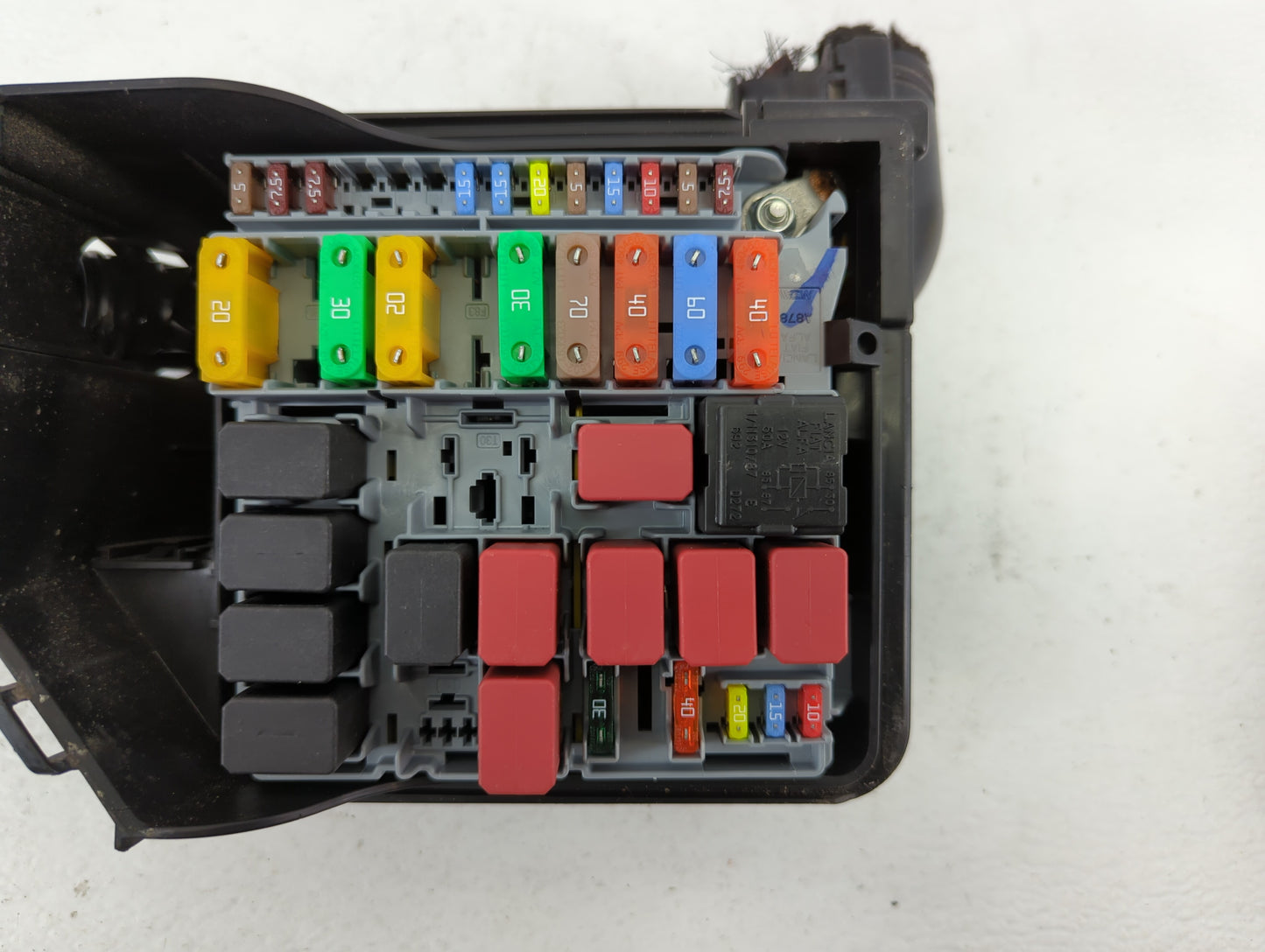 2012-2017 Fiat 500 Fusebox Fuse Box Panel Relay Module P/N:53100999 Fits Fits 2012 2013 2014 2015 2016 2017 OEM Used Auto Pa