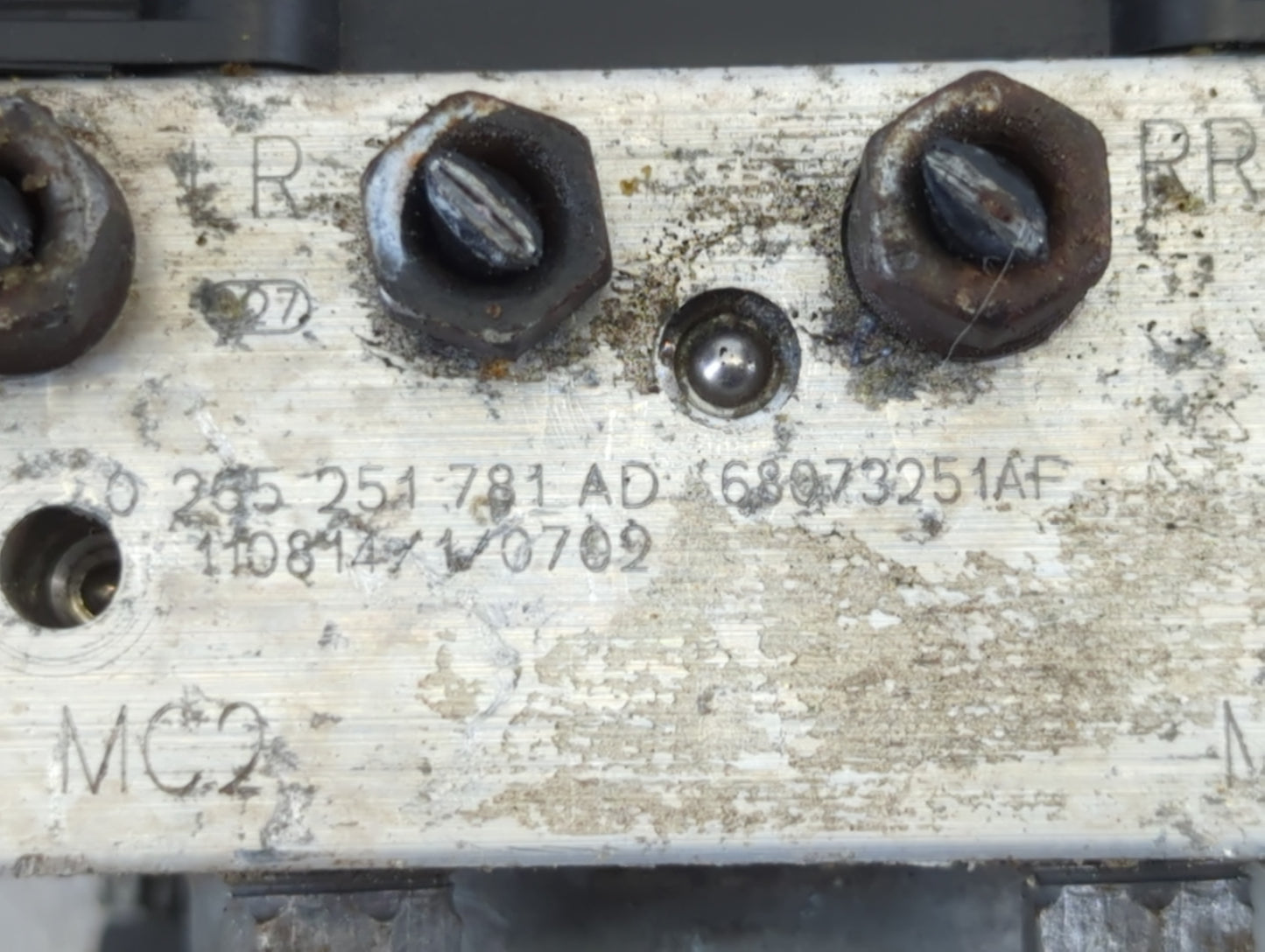 2012-2017 Fiat 500 ABS Pump Control Module Replacement P/N:68073251AF 0 265 251 781 AD Fits Fits 2012 2013 2014 2015 2016 20