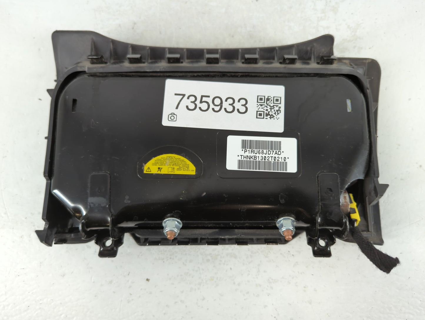2012-2017 Fiat 500 Air Bag Passenger Right Knee Oem 735933 - Oemusedautoparts1.com