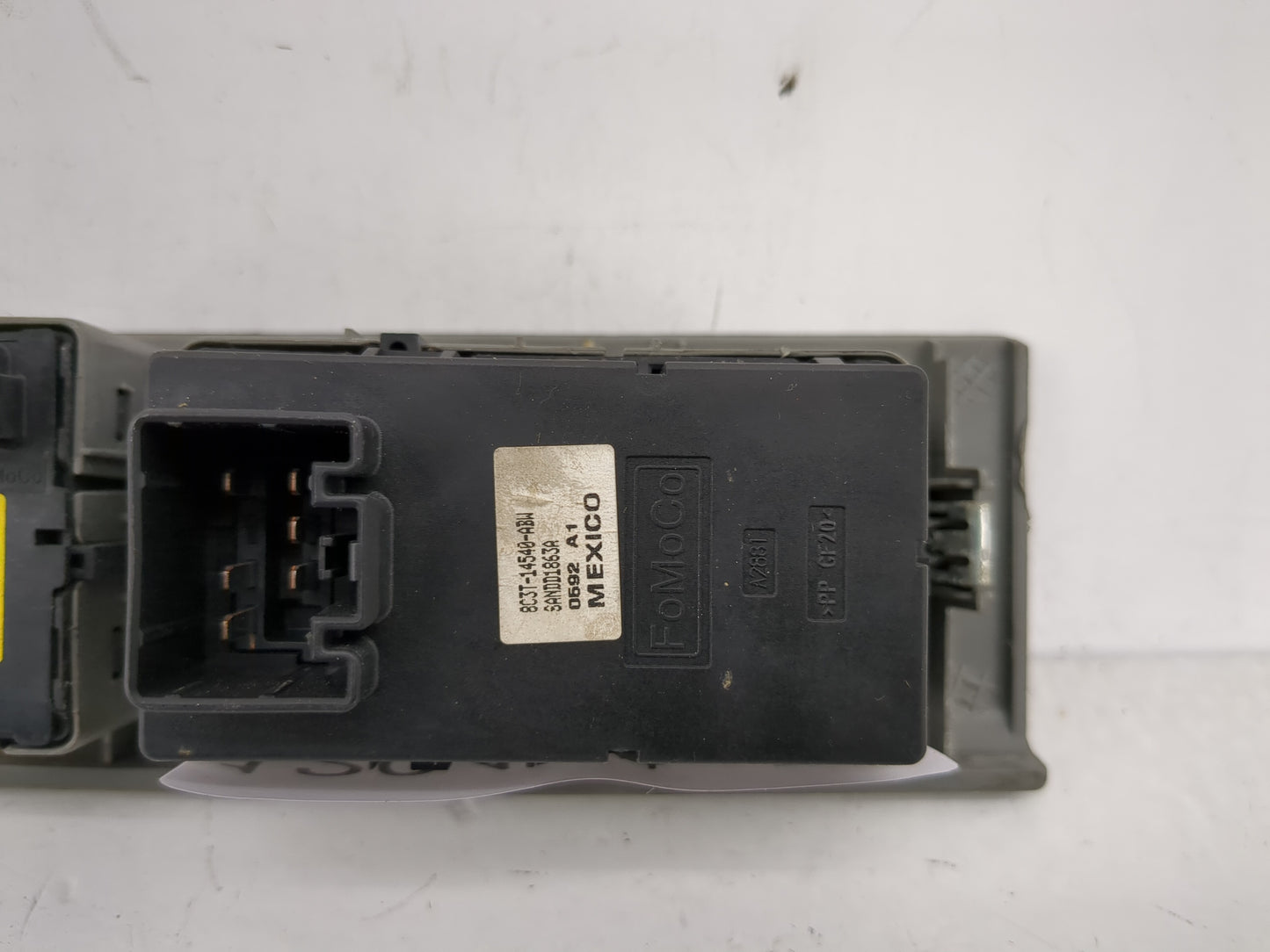 2009-2014 Ford E-150 Master Power Window Switch Replacement Driver Side Left P/N:8C3T-14540-ABW Fits OEM Used Auto Parts - O