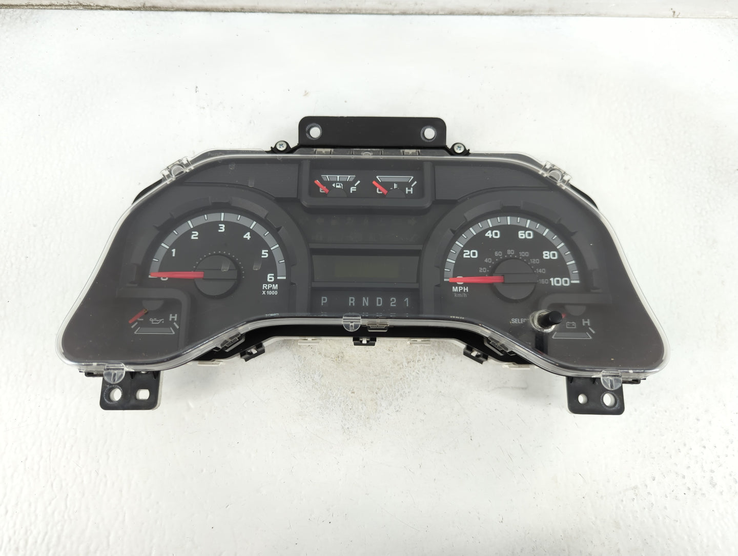 2011-2013 Ford E-150 Instrument Cluster Speedometer Gauges P/N:TN157550-3866 BC2T-10849-AF Fits Fits 2011 2012 2013 OEM Used