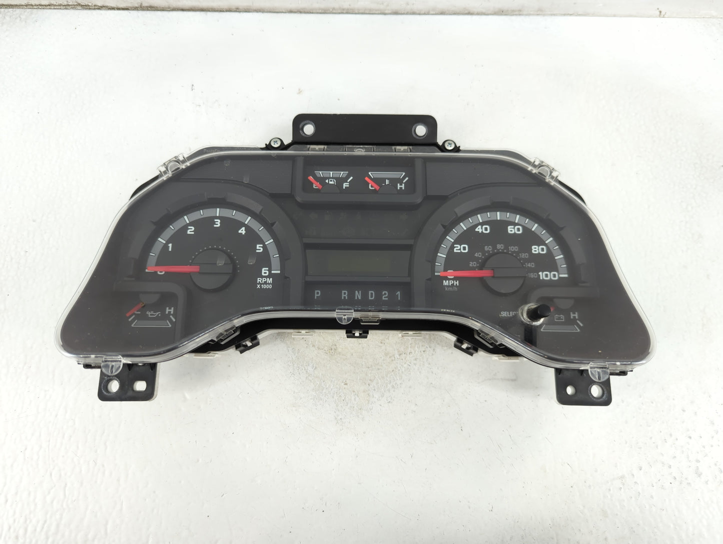 2011-2013 Ford E-150 Instrument Cluster Speedometer Gauges P/N:TN157550-3866 BC2T-10849-AF Fits Fits 2011 2012 2013 OEM Used