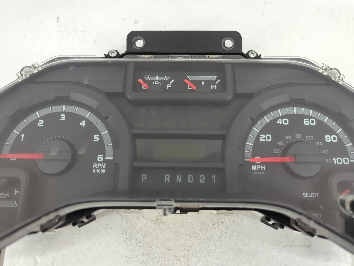 2011-2013 Ford E-150 Instrument Cluster Speedometer Gauges P/N:TN157550-3866 BC2T-10849-AF Fits Fits 2011 2012 2013 OEM Used