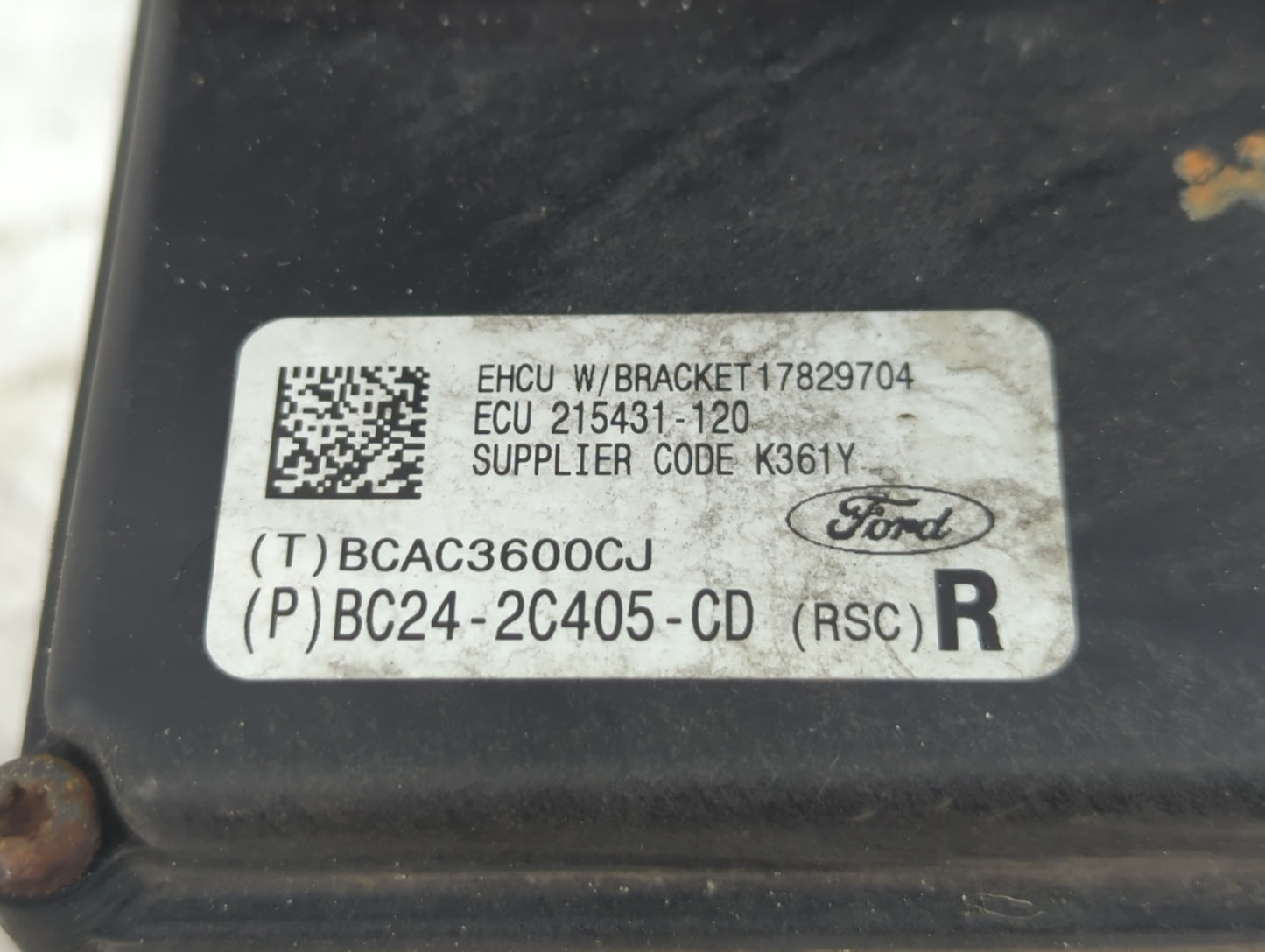2011-2014 Ford E-250 ABS Pump Control Module Replacement P/N:BC24-2C405-CD Fits Fits 2011 2012 2013 2014 OEM Used Auto Parts