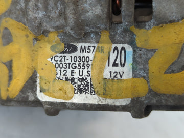 2012 Ford E-350 Econoline Alternator Replacement Generator Charging Assembly Engine OEM P/N:9C2T-10300-DA Fits OEM Used Auto Parts