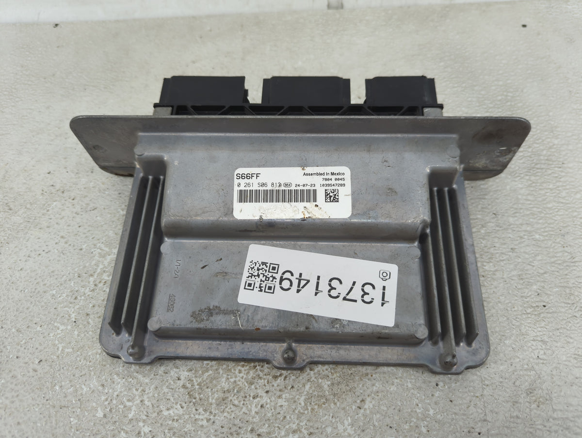2012 Ford E-350 Super Duty PCM Engine Control Computer ECU ECM PCU OEM P/N:0261S06813 OEM Used Auto Parts - Oemusedautoparts