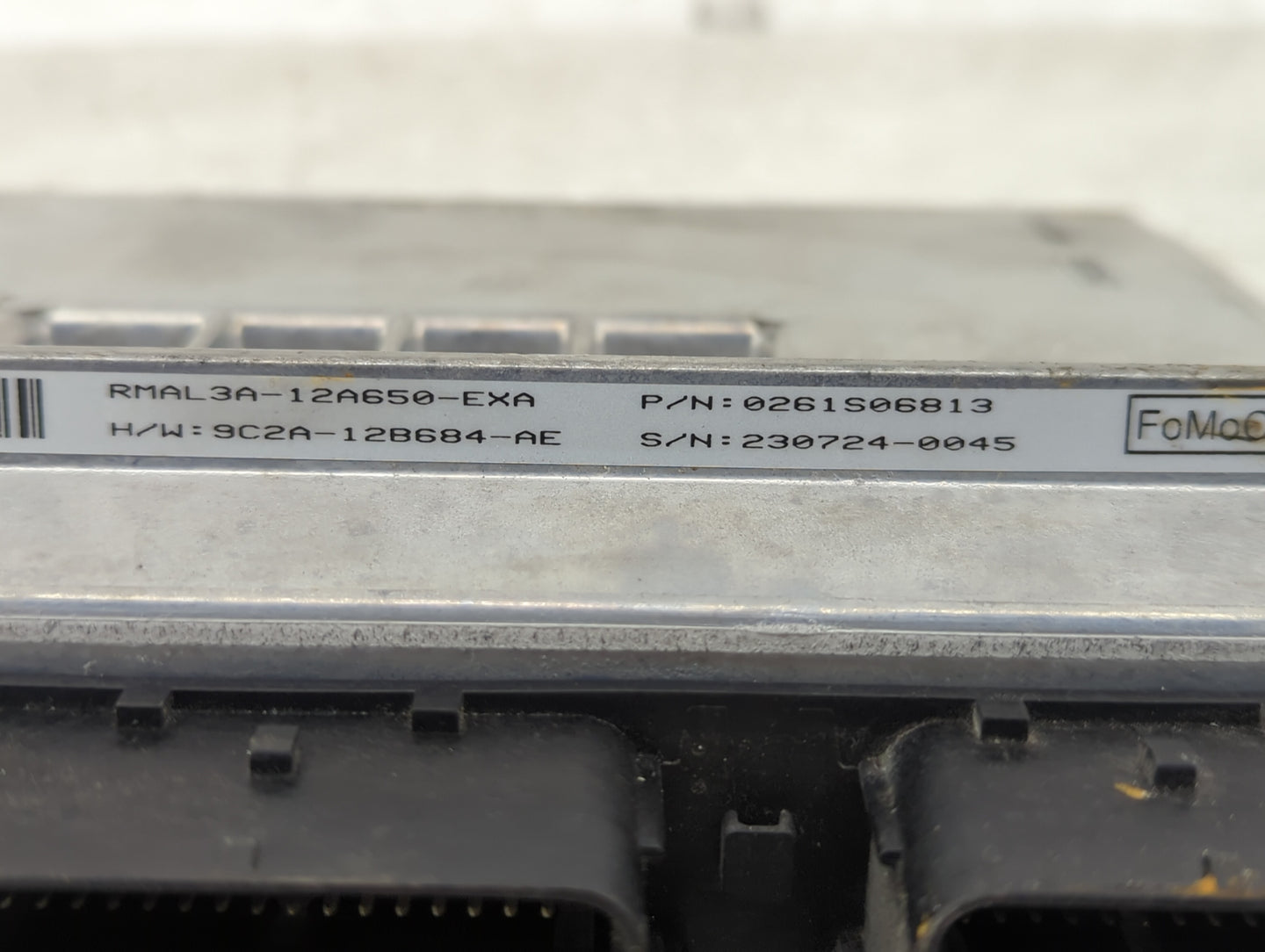 2012 Ford E-350 Super Duty PCM Engine Control Computer ECU ECM PCU OEM P/N:0261S06813 Fits OEM Used Auto Parts - Oemusedauto