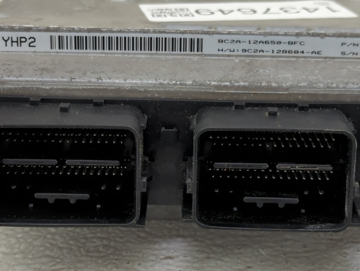 2012 Ford E150 PCM Engine Control Computer ECU ECM PCU OEM P/N:BC2A-12A650-BFC 9C2A-12B684-AE, 0261S07489 Fits Fits 2011 OEM