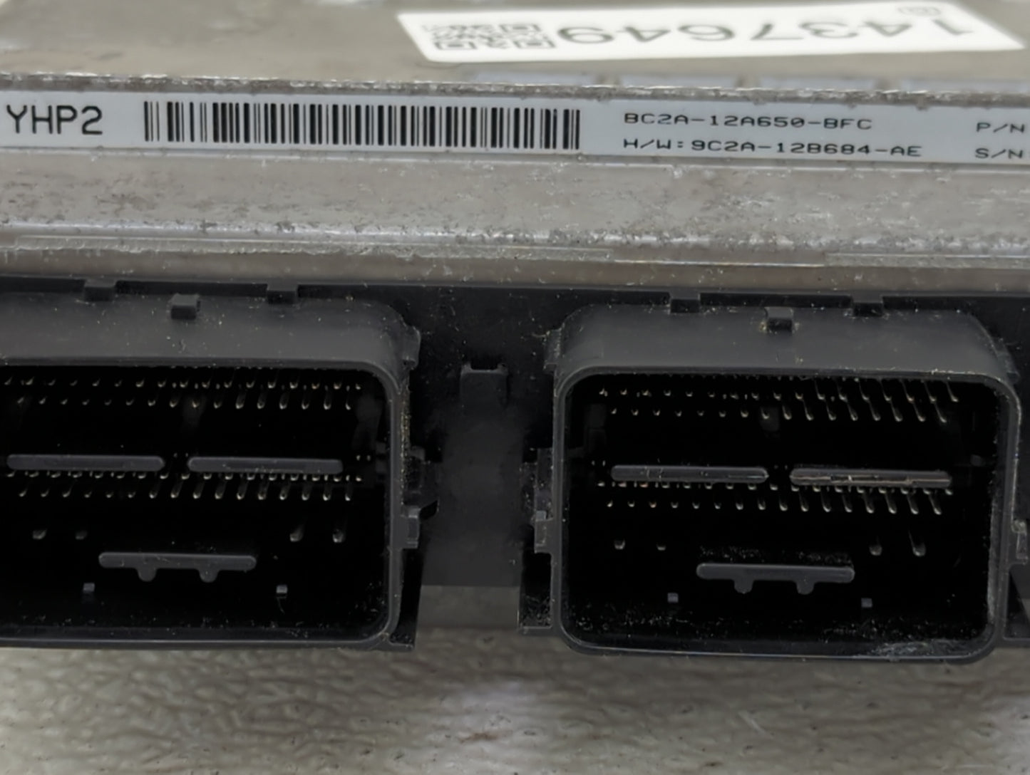 2012 Ford E150 PCM Engine Control Computer ECU ECM PCU OEM P/N:BC2A-12A650-BFC 9C2A-12B684-AE, 0261S07489 Fits Fits 2011 OEM