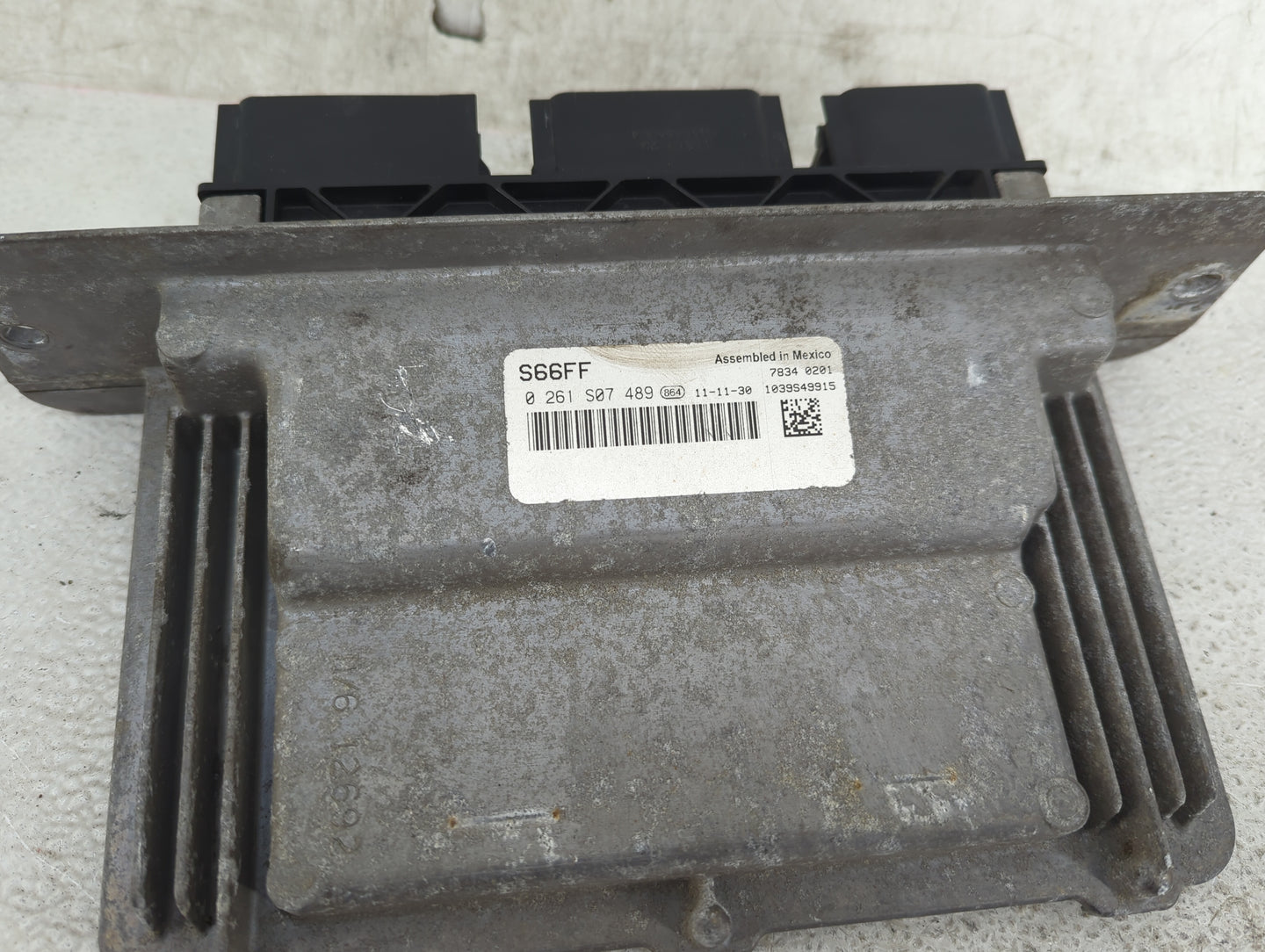 2012 Ford E150 PCM Engine Control Computer ECU ECM PCU OEM P/N:BC2A-12A650-BFC 9C2A-12B684-AE, 0261S07489 Fits Fits 2011 OEM