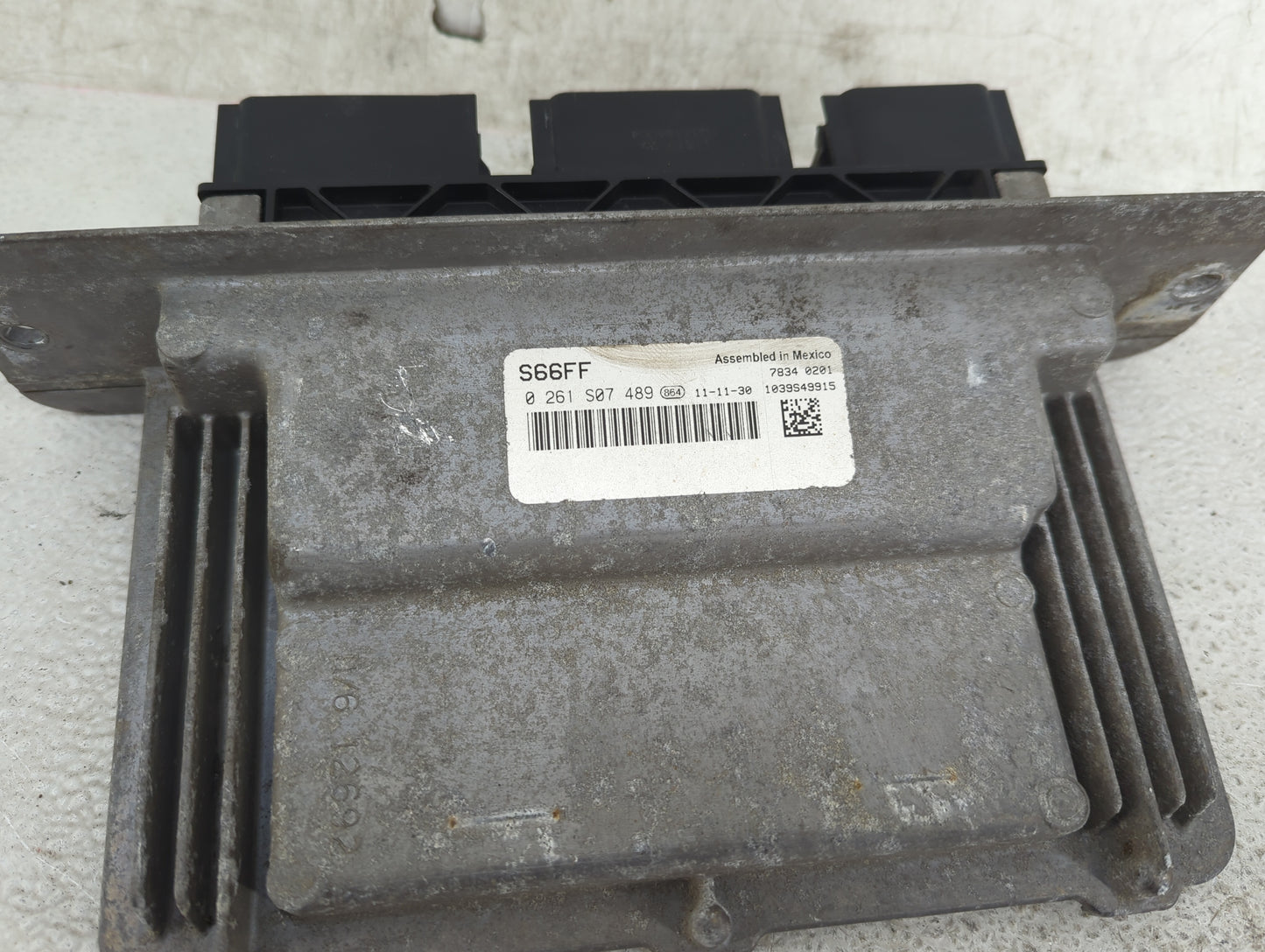 2012 Ford E150 PCM Engine Control Computer ECU ECM PCU OEM P/N:BC2A-12A650-BFC 9C2A-12B684-AE, 0261S07489 Fits Fits 2011 OEM