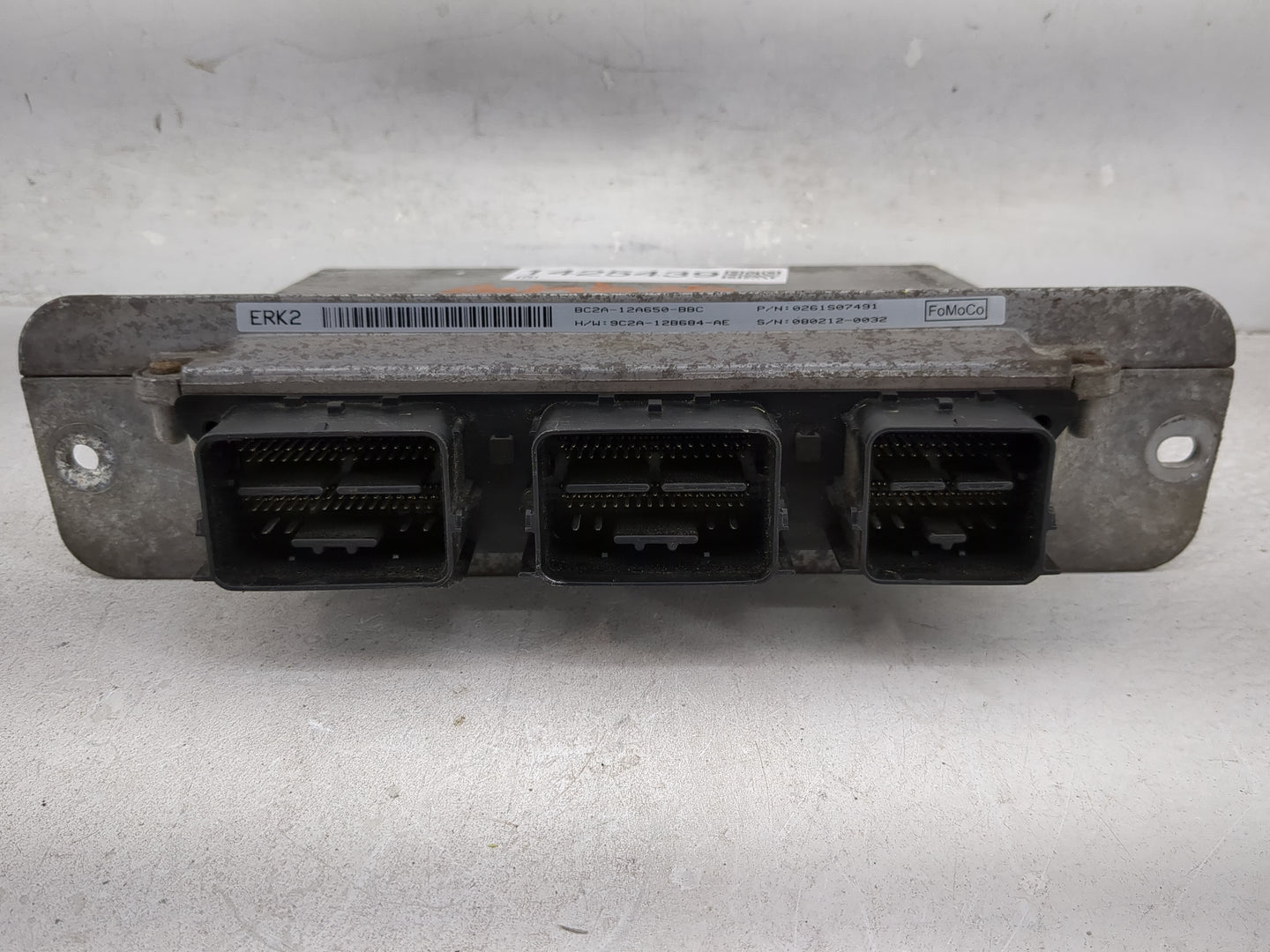 2012 Ford E350 PCM Engine Control Computer ECU ECM PCU OEM P/N:9C2A-12A650-BBC 9C2A-12B684-AE, 0261S07491 Fits OEM Used Auto