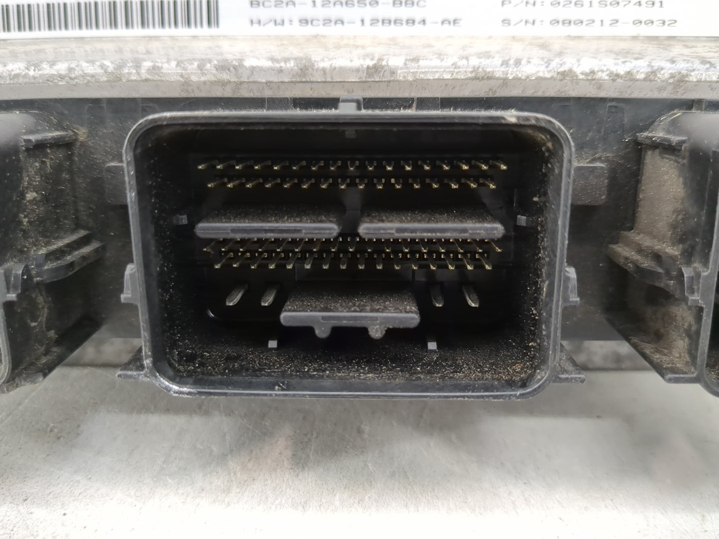 2012 Ford E350 PCM Engine Control Computer ECU ECM PCU OEM P/N:9C2A-12A650-BBC 9C2A-12B684-AE, 0261S07491 Fits OEM Used Auto
