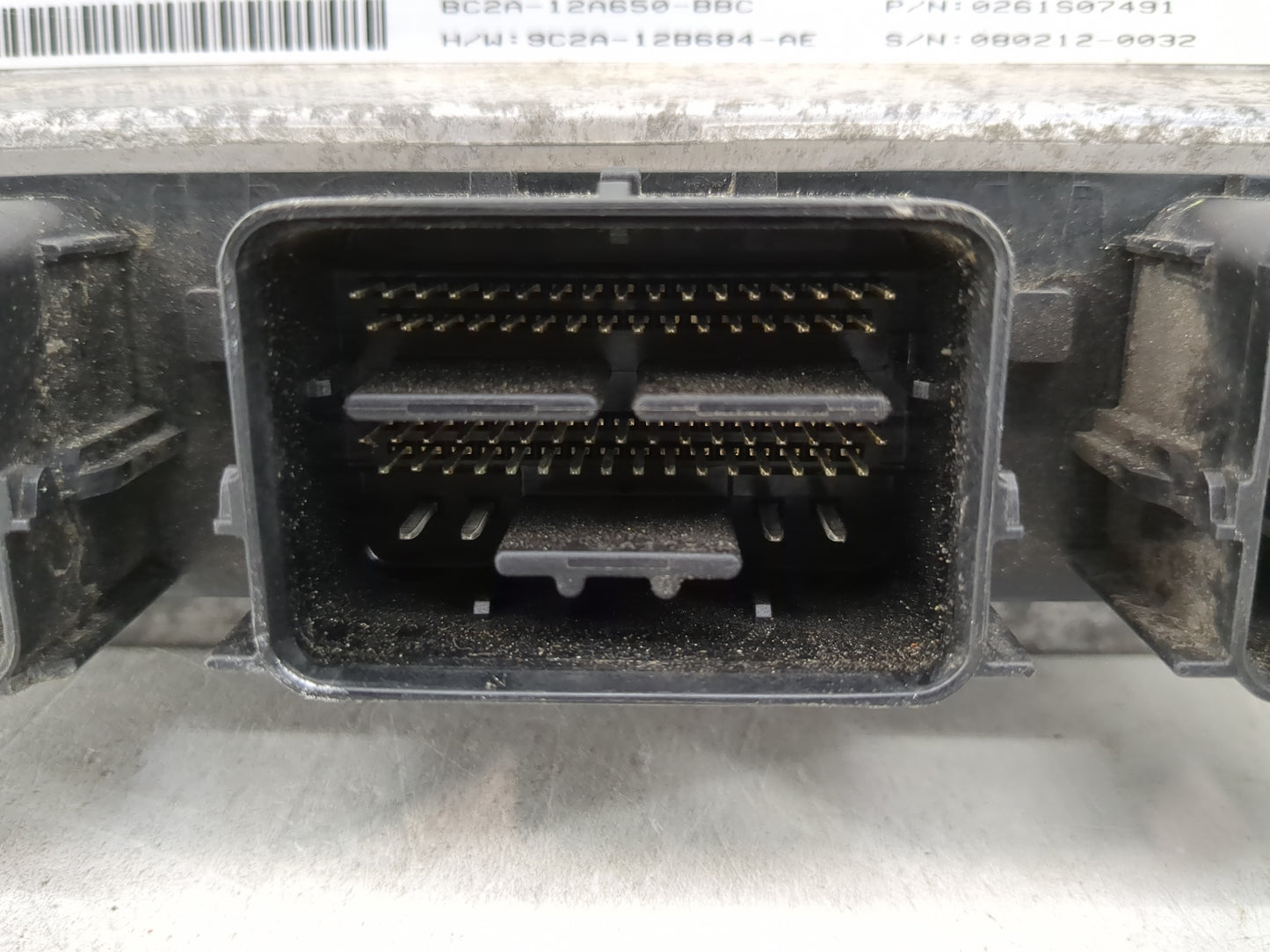 2012 Ford E350 PCM Engine Control Computer ECU ECM PCU OEM P/N:9C2A-12A650-BBC 9C2A-12B684-AE, 0261S07491 Fits OEM Used Auto