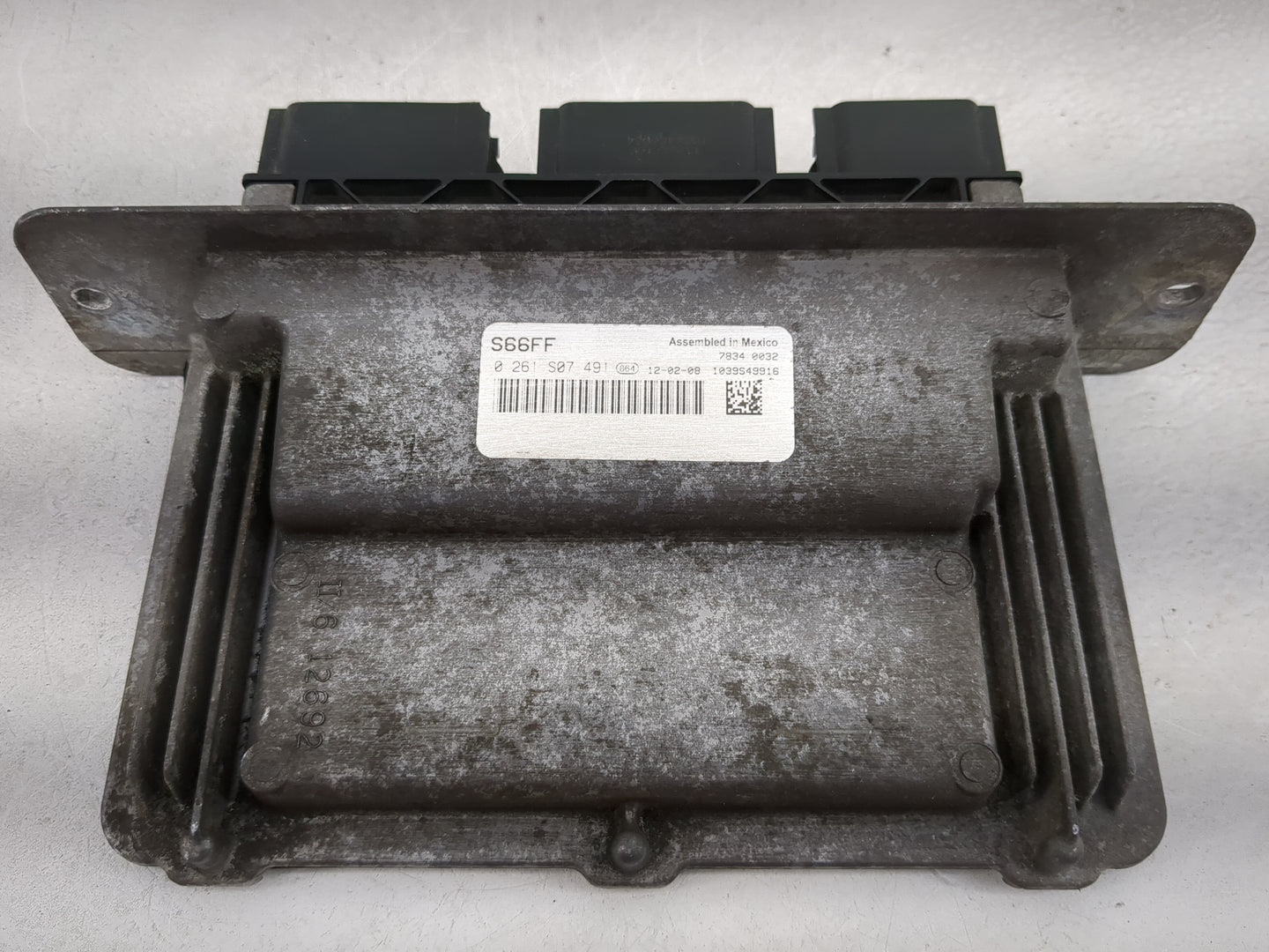 2012 Ford E350 PCM Engine Control Computer ECU ECM PCU OEM P/N:9C2A-12A650-BBC 9C2A-12B684-AE, 0261S07491 Fits OEM Used Auto