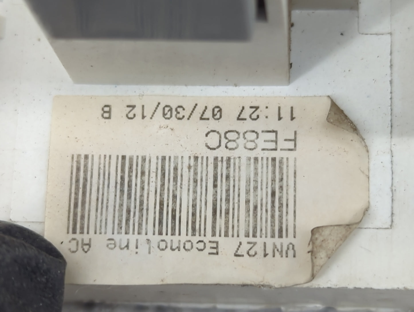 2012 Ford E350 Climate Control Module Temperature AC/Heater Replacement Fits OEM Used Auto Parts - Oemusedautoparts1.com