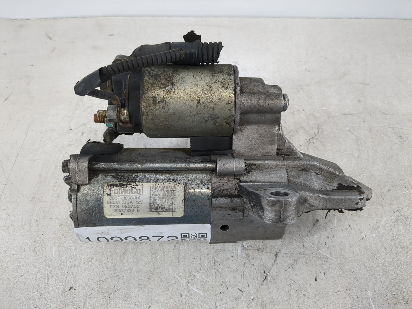 2012-2013 Ford Edge Car Starter Motor Solenoid OEM P/N:BB5T-11000-AA Fits OEM Used Auto Parts - Oemusedautoparts1.com