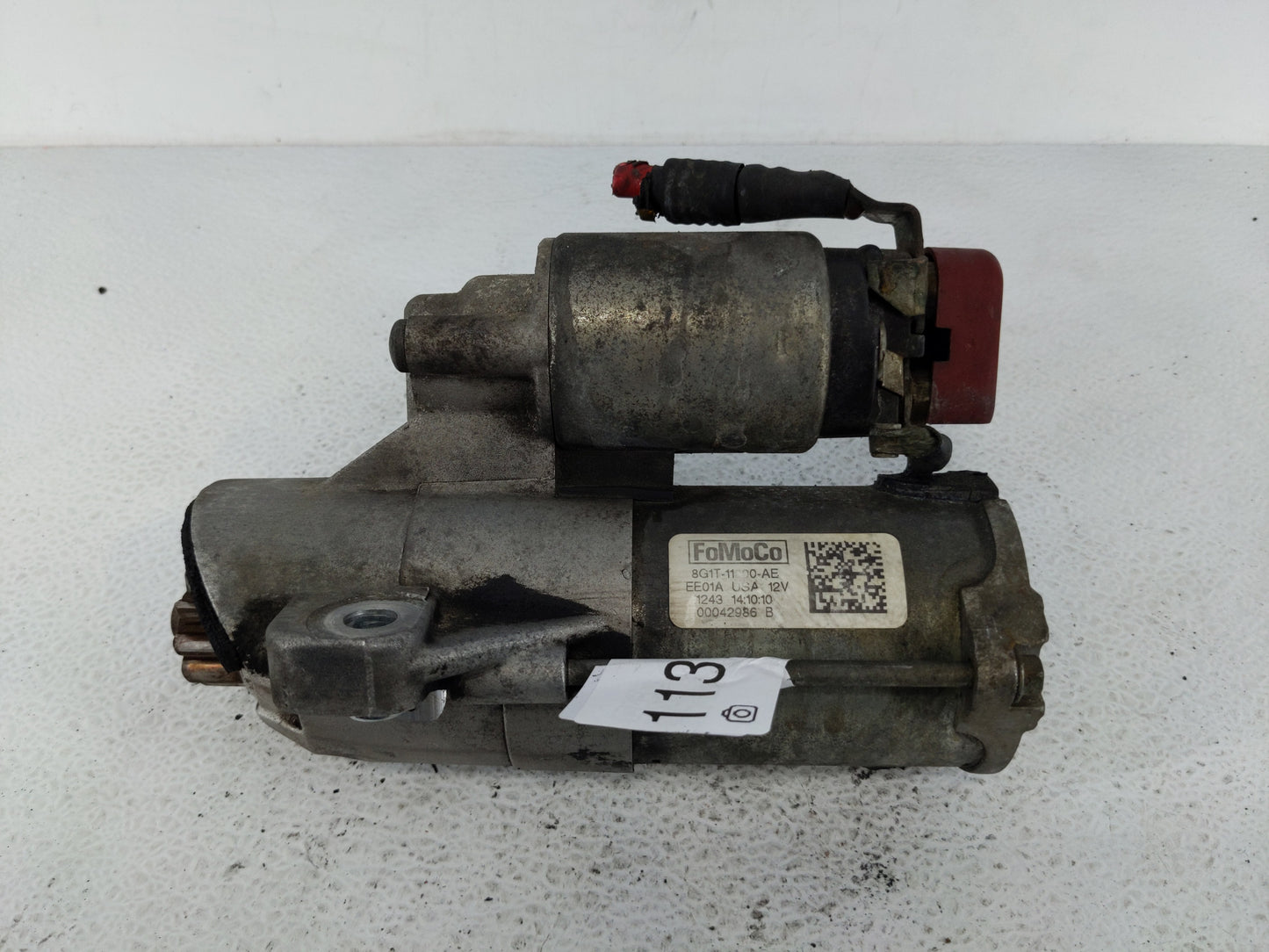 2007-2018 Ford Edge Car Starter Motor Solenoid OEM P/N:8G1T-11000-AE Fits OEM Used Auto Parts - Oemusedautoparts1.com