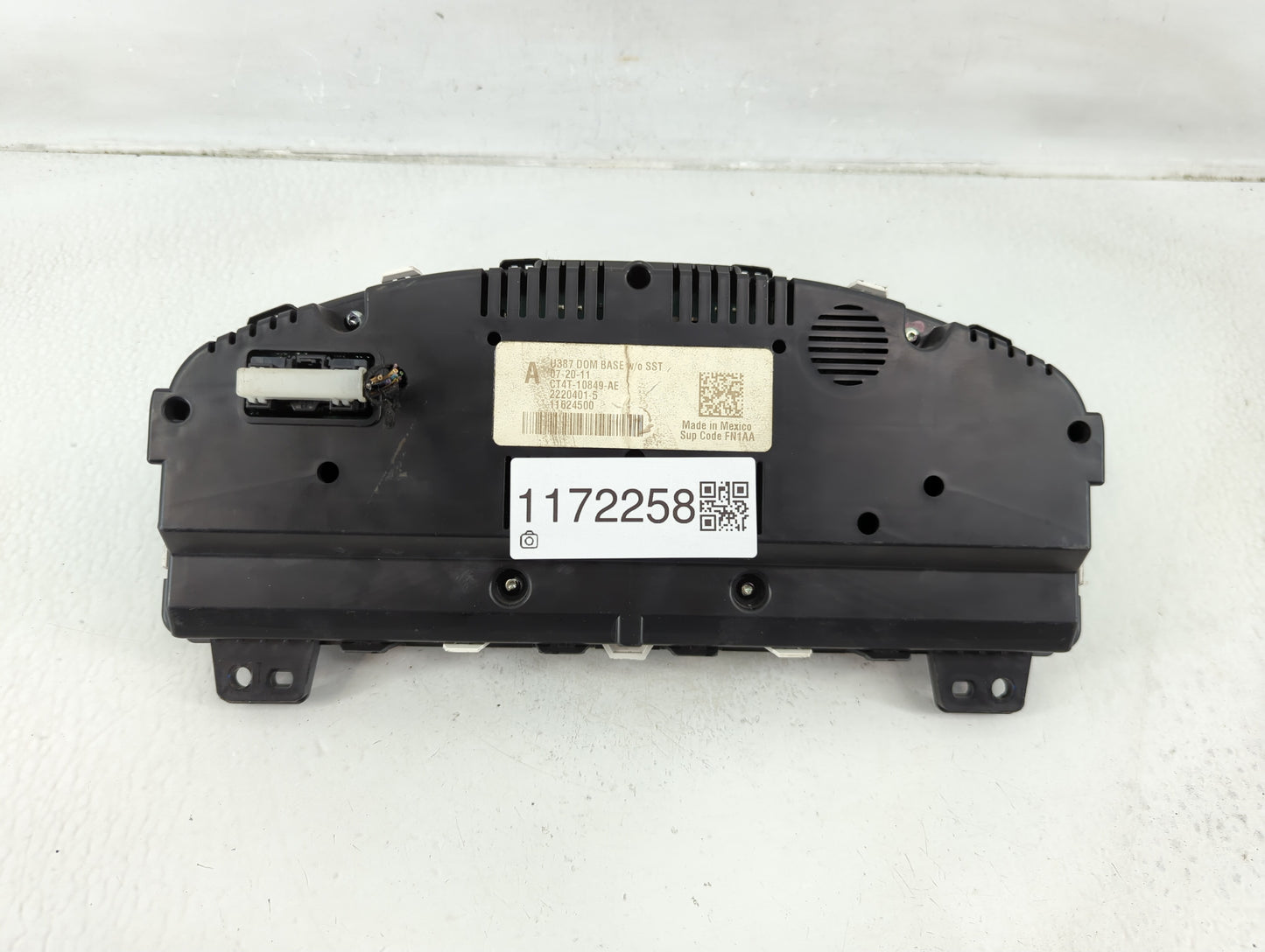 2012 Ford Edge Instrument Cluster Speedometer Gauges P/N:CT4T-10849-AE Fits OEM Used Auto Parts - Oemusedautoparts1.com