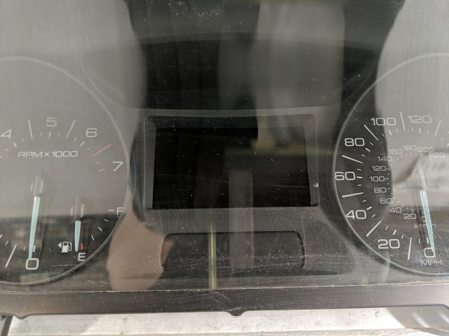 2012 Ford Edge Instrument Cluster Speedometer Gauges P/N:CT4T-10849-CF Fits OEM Used Auto Parts - Oemusedautoparts1.com