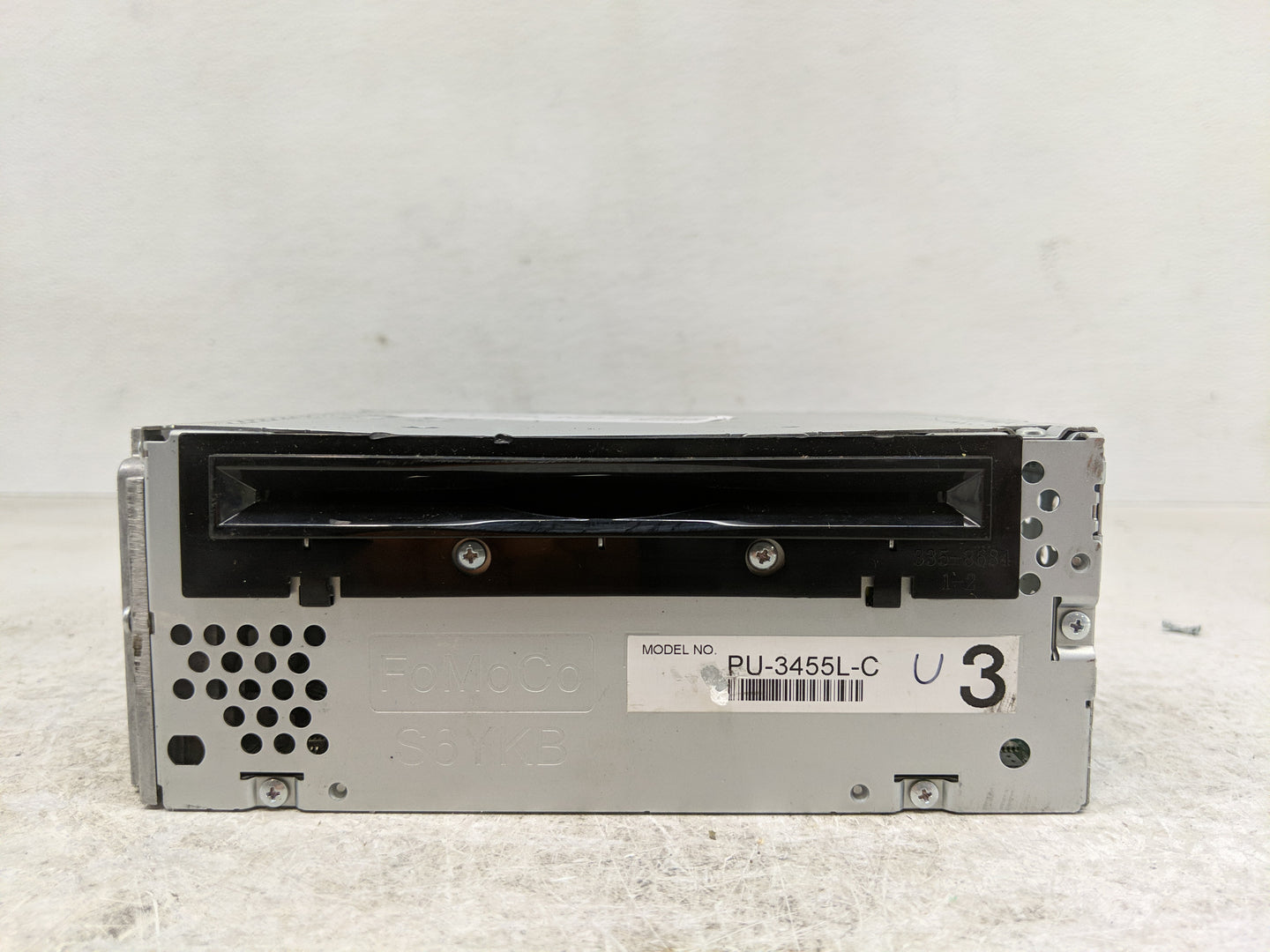 2012 Ford Edge Radio AM FM Cd Player Receiver Replacement P/N:CT4T-19C107-CD Fits OEM Used Auto Parts - Oemusedautoparts1.co