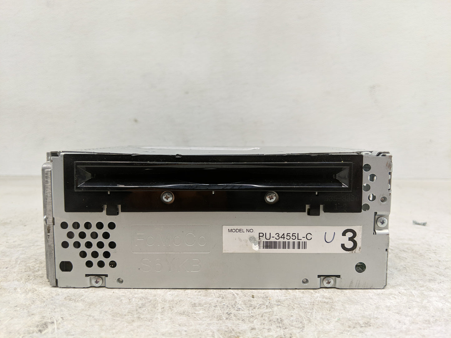 2012 Ford Edge Radio AM FM Cd Player Receiver Replacement P/N:CT4T-19C107-CD Fits OEM Used Auto Parts - Oemusedautoparts1.co
