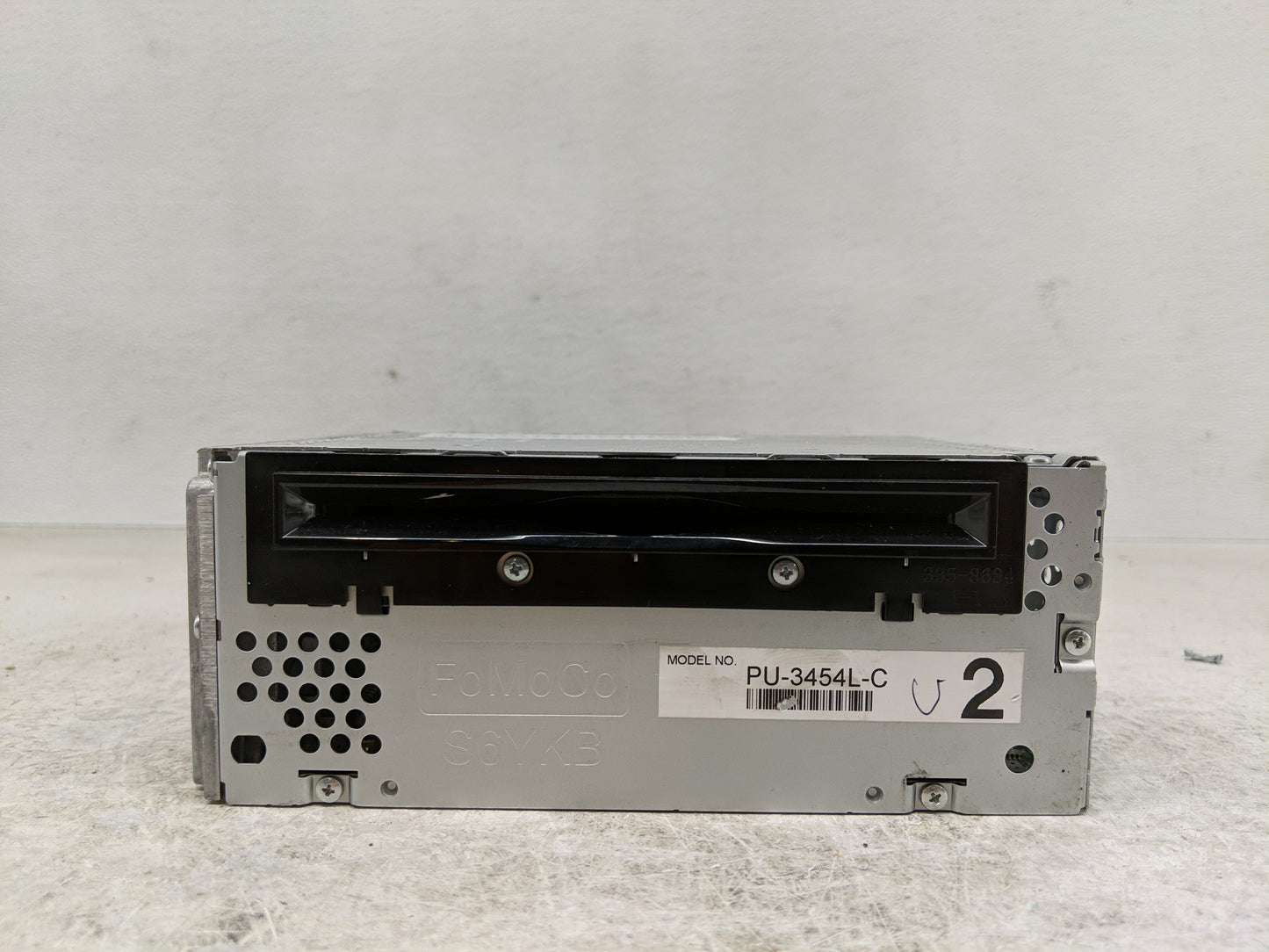 2012 Ford Edge Radio AM FM Cd Player Receiver Replacement P/N:CT4T-19C107-BD Fits Fits 2013 OEM Used Auto Parts - Oemusedaut
