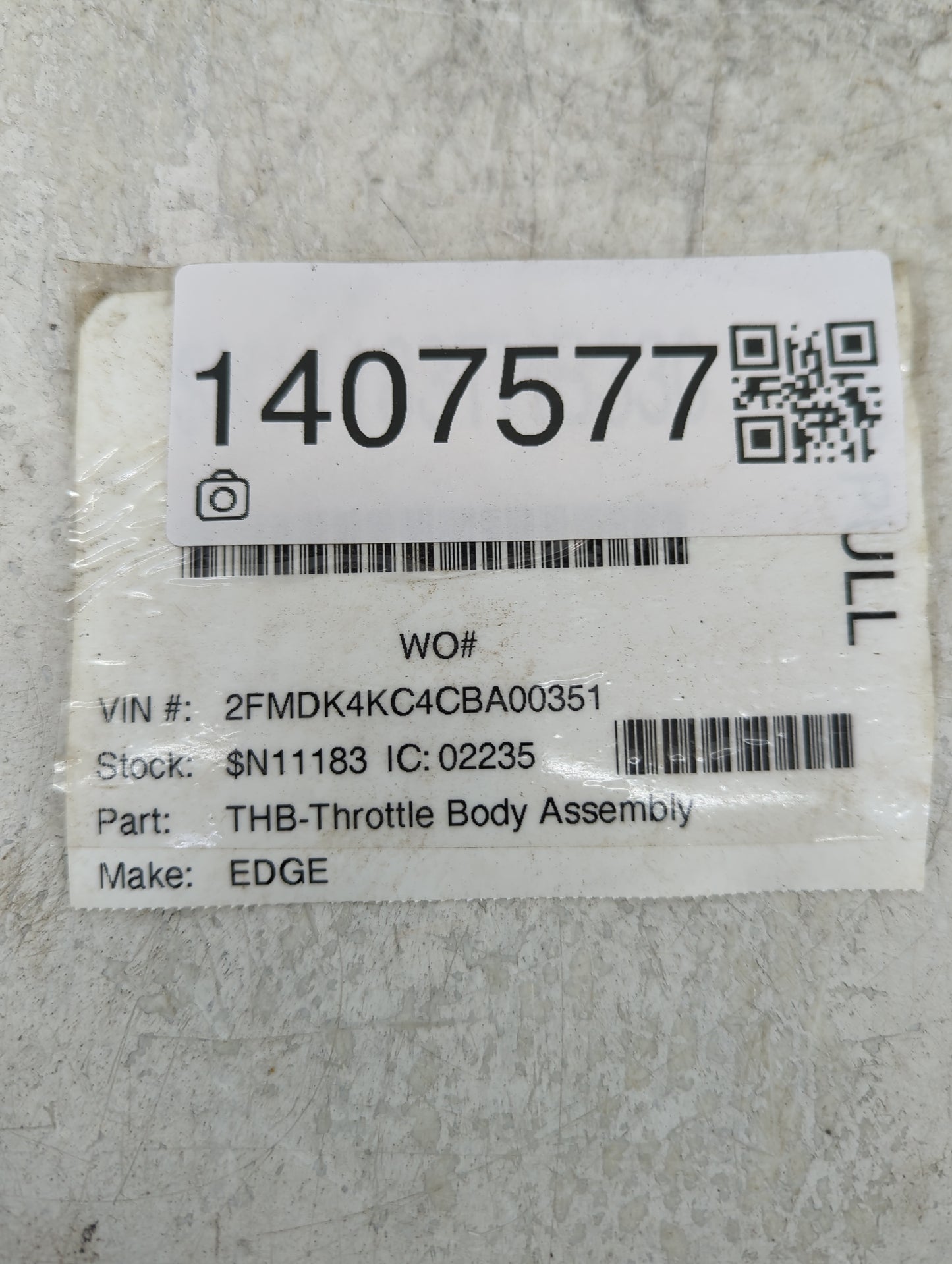 2011-2018 Ford Edge Throttle Body P/N:AT4E-ED 111884005945 Fits Fits 2011 2012 2013 2014 2015 2016 2017 2018 2019 OEM Used A