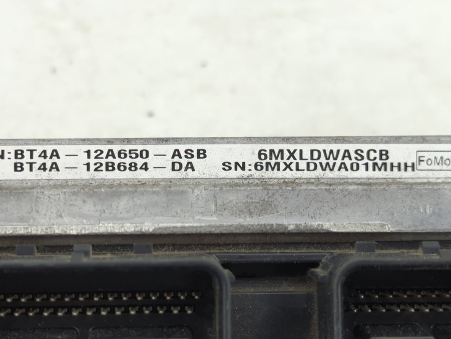 2011-2012 Ford Edge PCM Engine Control Computer ECU ECM PCU OEM P/N:BT4A-12A650-ASB BT4A-12B684-DA, 6MXLDWASCB Fits Fits 201