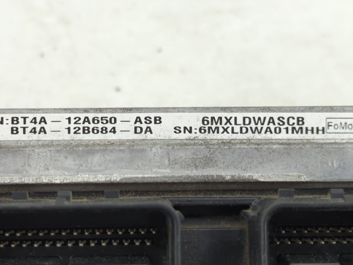 2011-2012 Ford Edge PCM Engine Control Computer ECU ECM PCU OEM P/N:BT4A-12A650-ASB BT4A-12B684-DA, 6MXLDWASCB Fits Fits 201