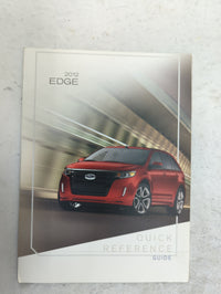 2012 Ford Edge Owners Manual Book Guide P/N:CT4J19G217AA OEM Used Auto Parts - Oemusedautoparts1.com