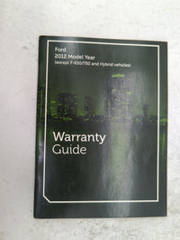 2012 Ford Edge Owners Manual Book Guide P/N:CT4J19G217AA OEM Used Auto Parts - Oemusedautoparts1.com