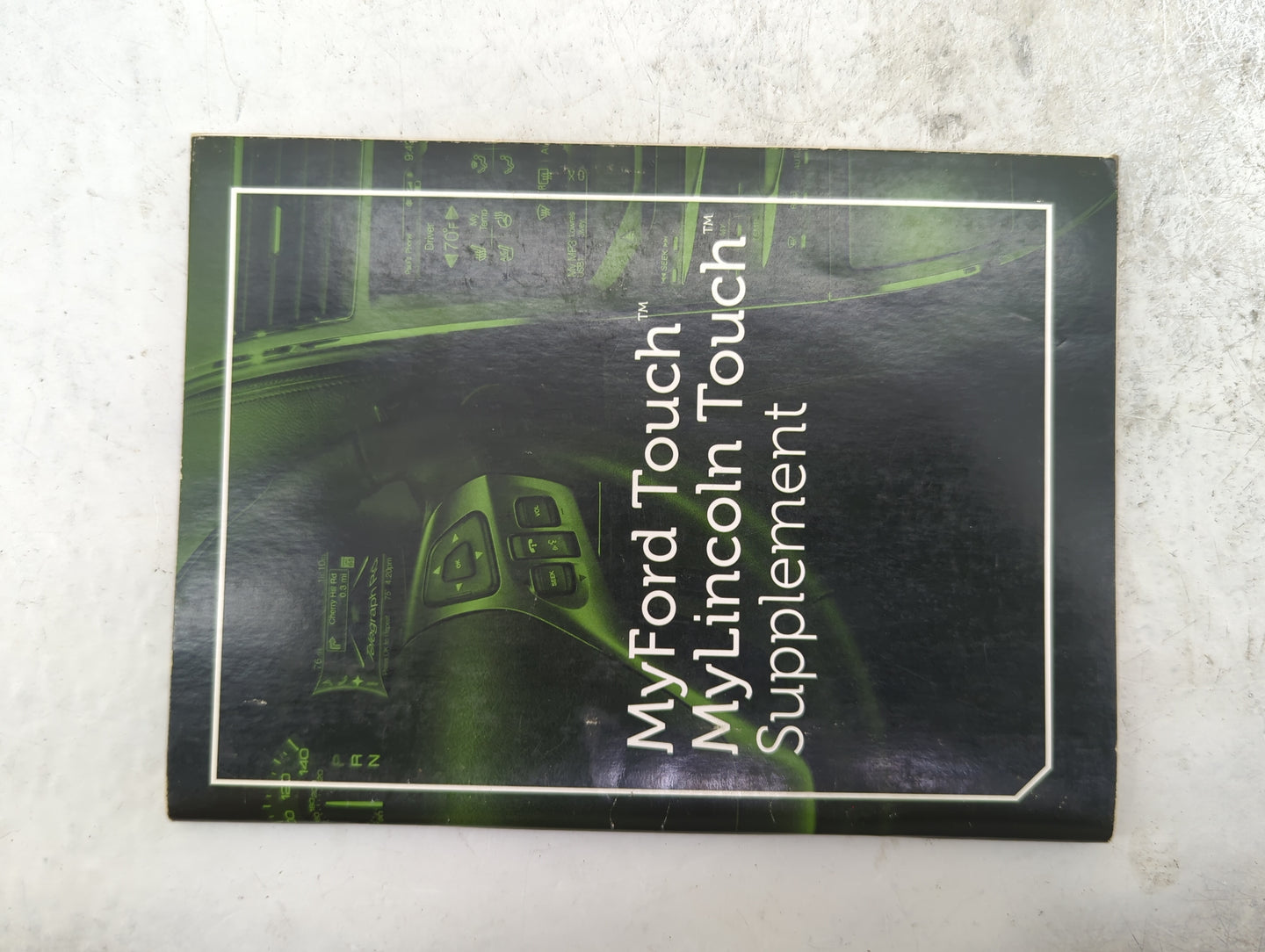 2012 Ford Edge Owners Manual Book Guide P/N:CT4J19G217AA OEM Used Auto Parts - Oemusedautoparts1.com