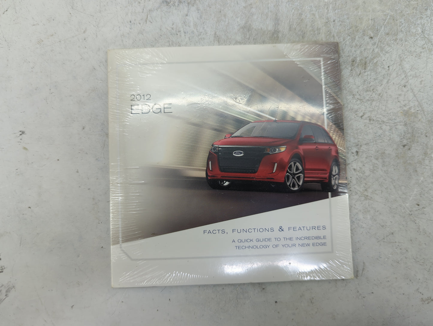 2012 Ford Edge Owners Manual Book Guide P/N:CT4J19G217AA OEM Used Auto Parts - Oemusedautoparts1.com