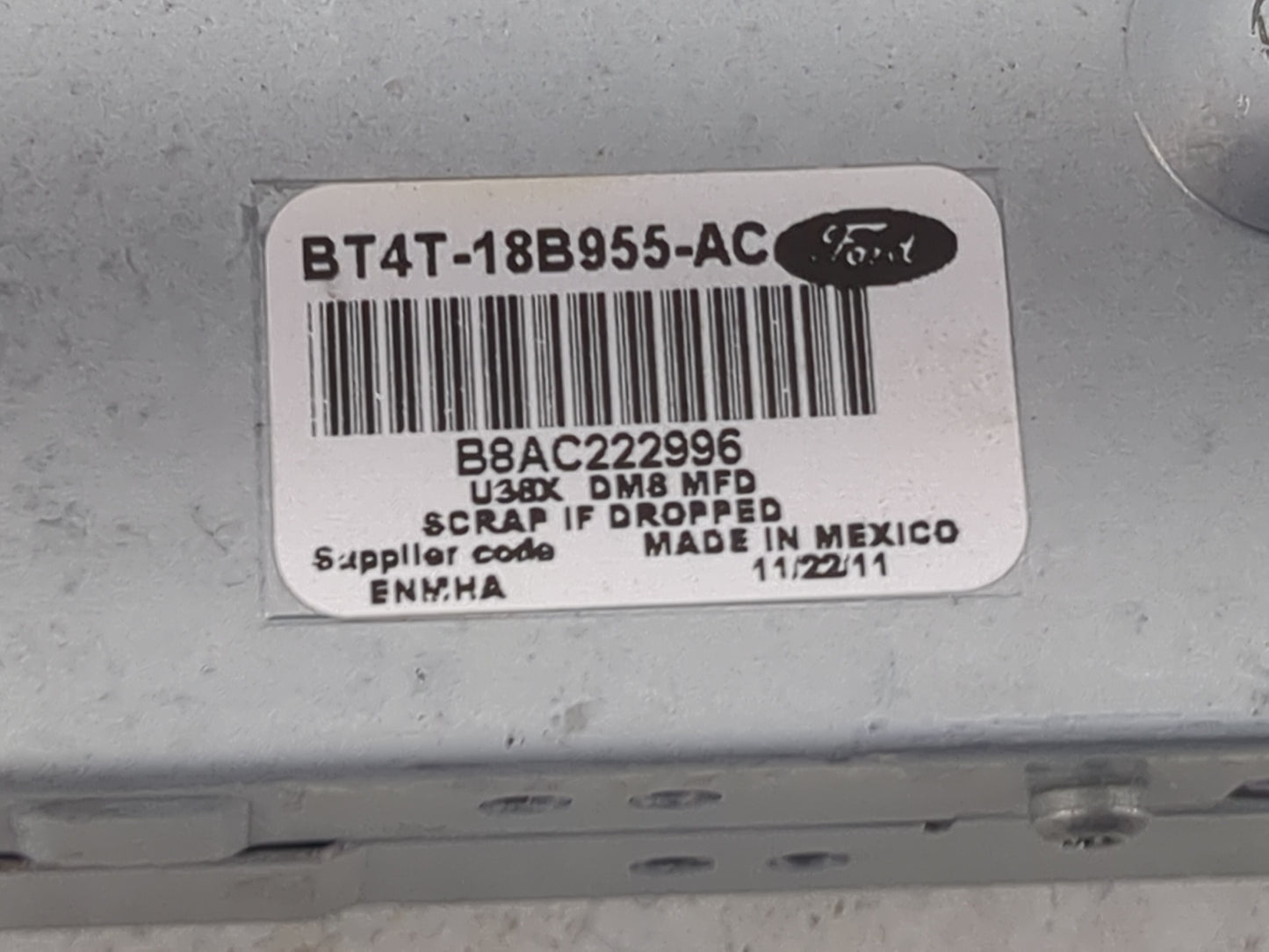 2012-2014 Ford Edge Information Display Screen 1472824 - Oemusedautoparts1.com