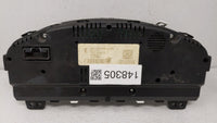 2012 Ford Edge Instrument Cluster Speedometer Gauges P/N:CT4T-10849-EG Fits OEM Used Auto Parts - Oemusedautoparts1.com