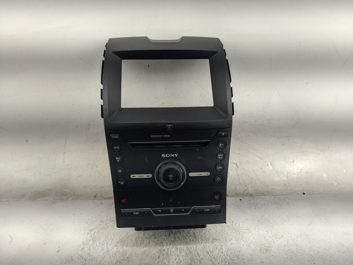 2012 Ford Edge Climate Control Module Temperature AC/Heater Replacement P/N:GT4T-18E245-CC Fits OEM Used Auto Parts - Oemuse