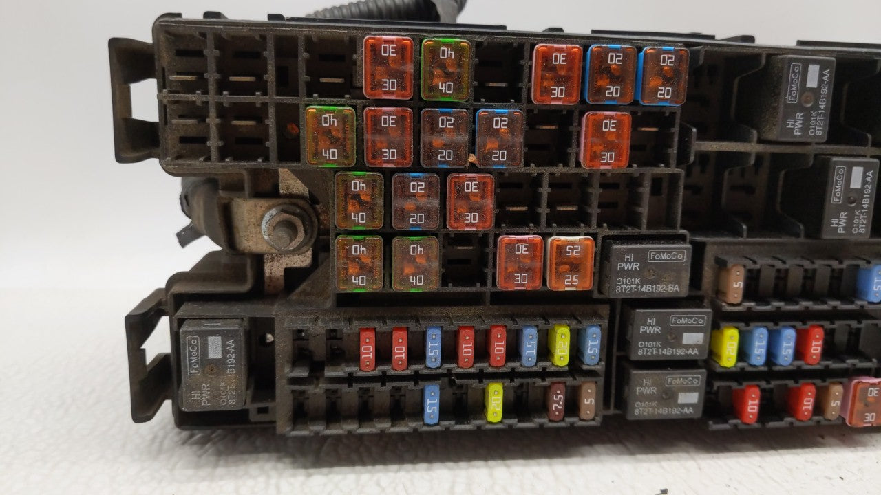 2012-2014 Ford Edge Fusebox Fuse Box Panel Relay Module P/N:CT4T-14290-JK Fits Fits 2012 2013 2014 OEM Used Auto Parts - Oem