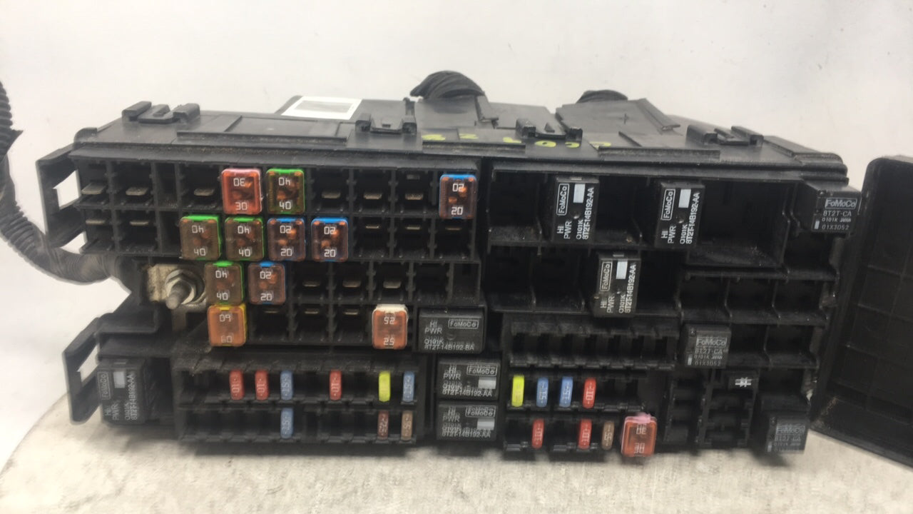 2012-2014 Ford Edge Fusebox Fuse Box Panel Relay Module P/N:CT4T-14290-LF Fits Fits 2012 2013 2014 OEM Used Auto Parts - Oem
