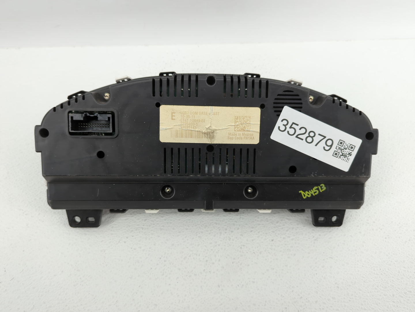 2012 Ford Edge Instrument Cluster Speedometer Gauges P/N:CT4T-10849-EE CT4T-10849-EG Fits OEM Used Auto Parts - Oemusedautop