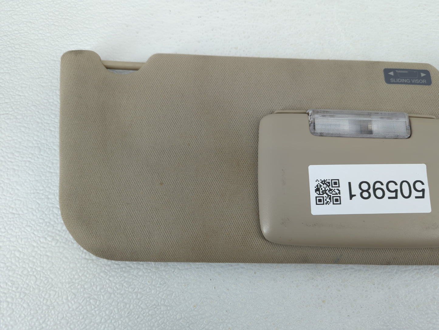 2011-2014 Ford Edge Sun Visor Shade Replacement Passenger Right Mirror Fits Fits 2011 2012 2013 2014 2015 OEM Used Auto Part